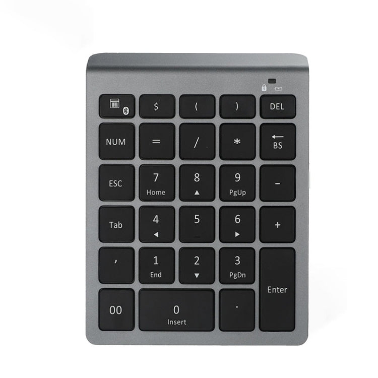 BT302 28 Keys Laptop Mini Wireless Keyboard, ข้อมูลจำเพาะ:, Bluetooth (Black), Bluetooth (Gray), 2.4G (Black), 2.4G (Gray)