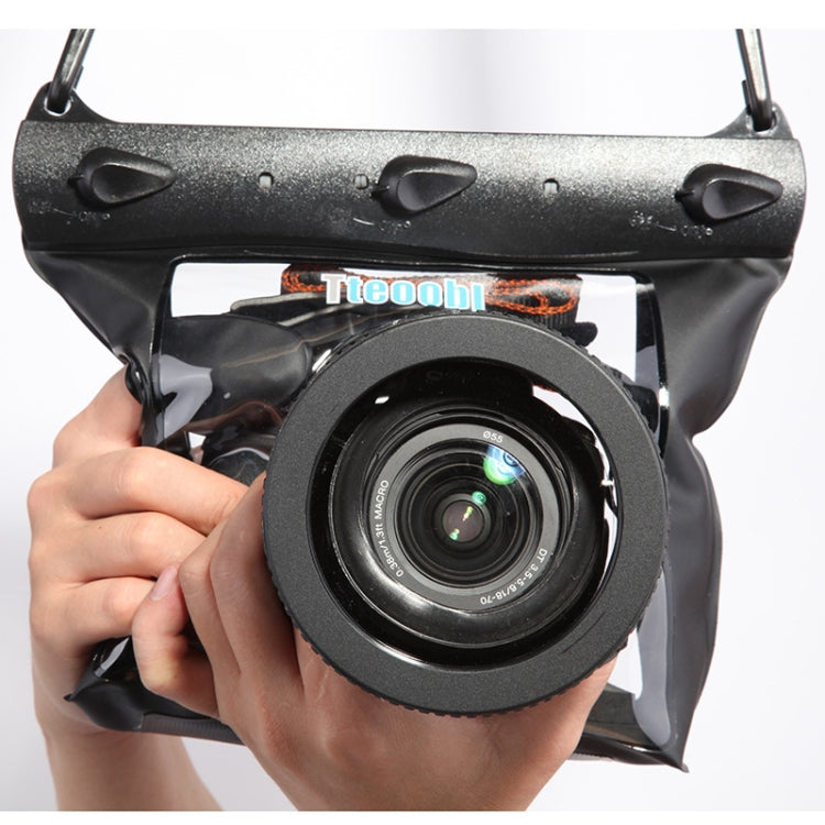 Tteoobl 20m กล่องใส่กล้องดำน้ำใต้น้ำ กระเป๋าใส่กล้อง กระเป๋ากันน้ำ, M, L