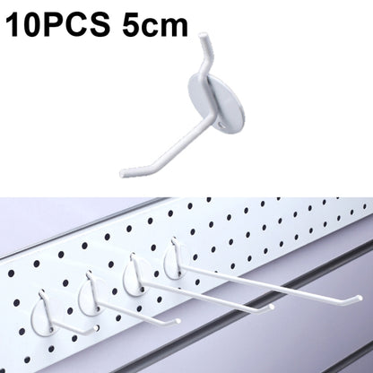 10 PCS เครื่องประดับอุปกรณ์เสริม Display Orifice Plate Spray Hook, ความยาว:, 5cm, 10cm, 15cm, 20cm