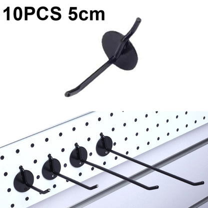 10 PCS เครื่องประดับอุปกรณ์เสริม Display Orifice Plate Spray Hook, ความยาว:, 5cm, 10cm, 15cm, 20cm