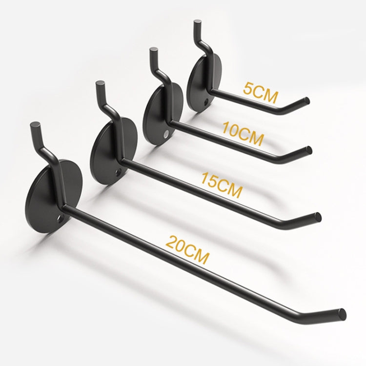 10 PCS เครื่องประดับอุปกรณ์เสริม Display Orifice Plate Spray Hook, ความยาว:, 5cm, 10cm, 15cm, 20cm