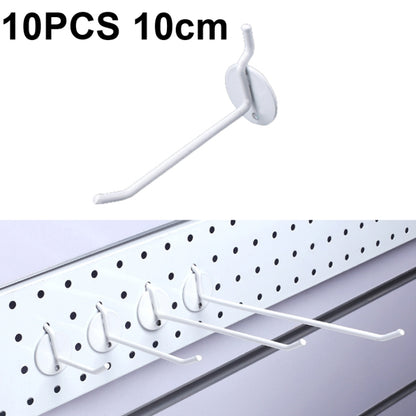 10 PCS เครื่องประดับอุปกรณ์เสริม Display Orifice Plate Spray Hook, ความยาว:, 5cm, 10cm, 15cm, 20cm