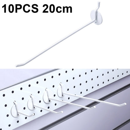 10 PCS เครื่องประดับอุปกรณ์เสริม Display Orifice Plate Spray Hook, ความยาว:, 5cm, 10cm, 15cm, 20cm