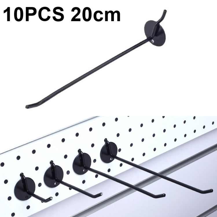 10 PCS เครื่องประดับอุปกรณ์เสริม Display Orifice Plate Spray Hook, ความยาว:, 5cm, 10cm, 15cm, 20cm