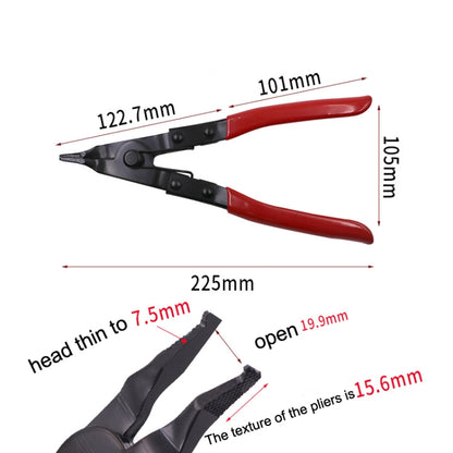 คีมแหวนล็อคปากแบนเสริมแรง คีมแหวนล็อคปากแบน, Snap Ring Pliers