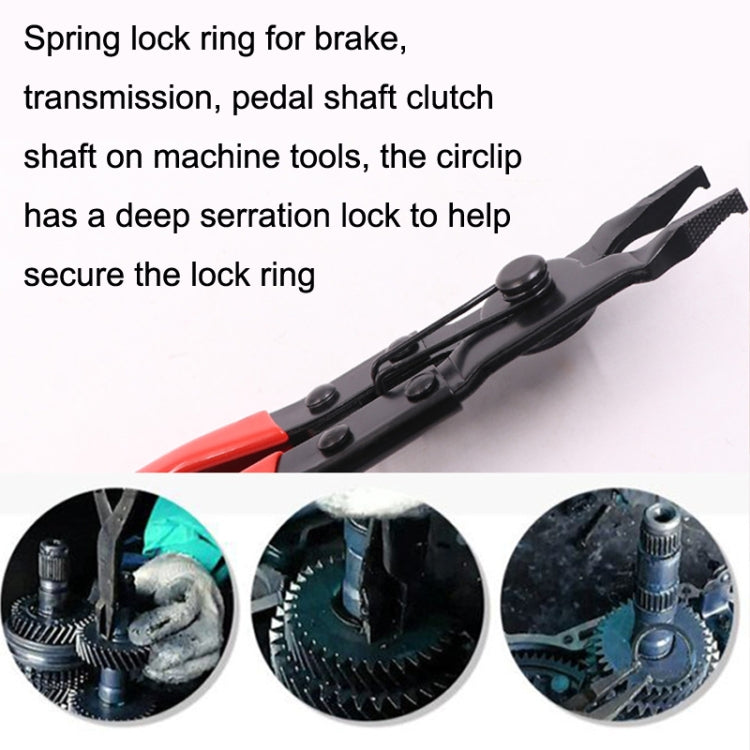 คีมแหวนล็อคปากแบนเสริมแรง คีมแหวนล็อคปากแบน, Snap Ring Pliers