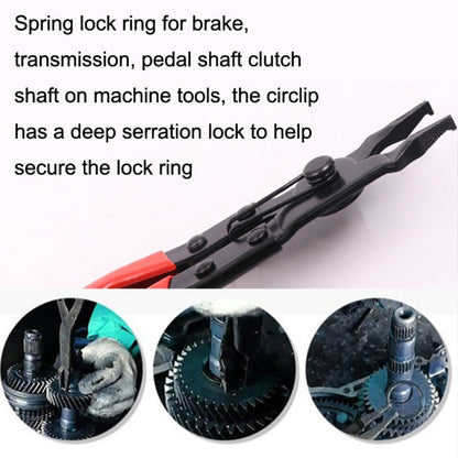 คีมแหวนล็อคปากแบนเสริมแรง คีมแหวนล็อคปากแบน, Snap Ring Pliers