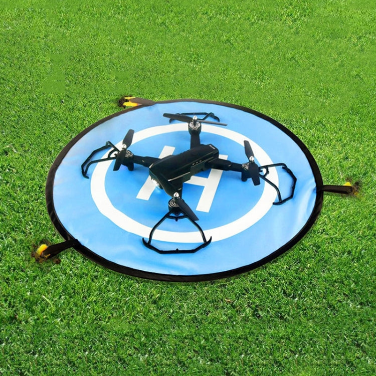 Universal Helipad Landing Pad สำหรับโดรน, Diameter 55cm Blue Orange, Diameter 75cm Blue Orange, Diameter 90cm Blue Orange, Diameter 110cm Blue Orange