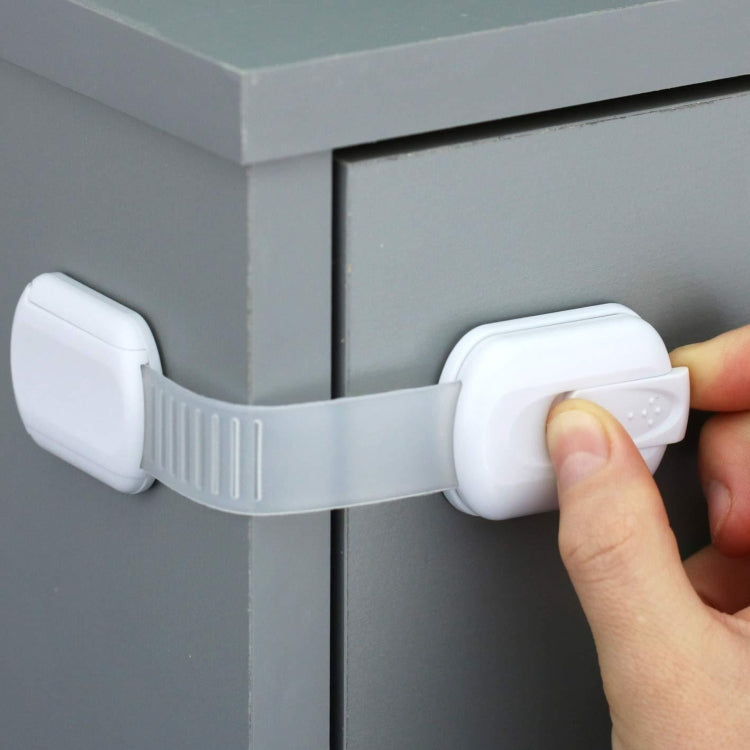 3 PCS Slide Adjust Baby Safety Lock ล็อคลิ้นชักตู้เย็น, Drawer Lock