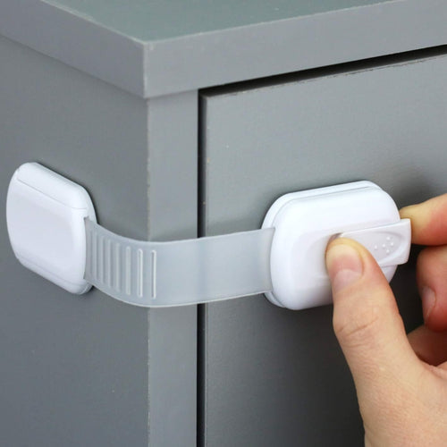 3 PCS Slide Adjust Baby Safety Lock ล็อคลิ้นชักตู้เย็น, Drawer Lock