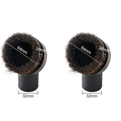 5 ชิ้นสำหรับเครื่องดูดฝุ่น Midea หัวแปรงขนม้า, ขนแปรงยาว:, 25mm, 36mm