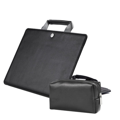 กระเป๋าแล็ปท็อปเคสป้องกันกระเป๋าหิ้วสำหรับ MacBook Pro 15.4 นิ้ว, Black, Dark Gray, Pink, Dark Green, Black + Power Bag, Dark Gray + Power Bag, Pink + Power Bag, Khaki + Power Bag, Ink Green + Power Bag