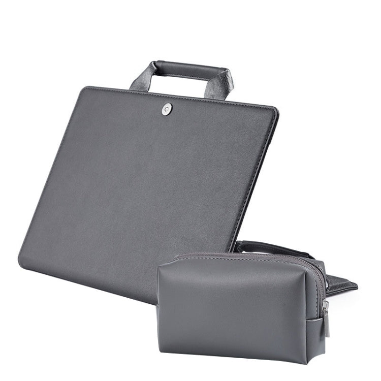 กระเป๋าแล็ปท็อปเคสป้องกันกระเป๋าหิ้วสำหรับ MacBook Pro 15.4 นิ้ว, Black, Dark Gray, Pink, Dark Green, Black + Power Bag, Dark Gray + Power Bag, Pink + Power Bag, Khaki + Power Bag, Ink Green + Power Bag