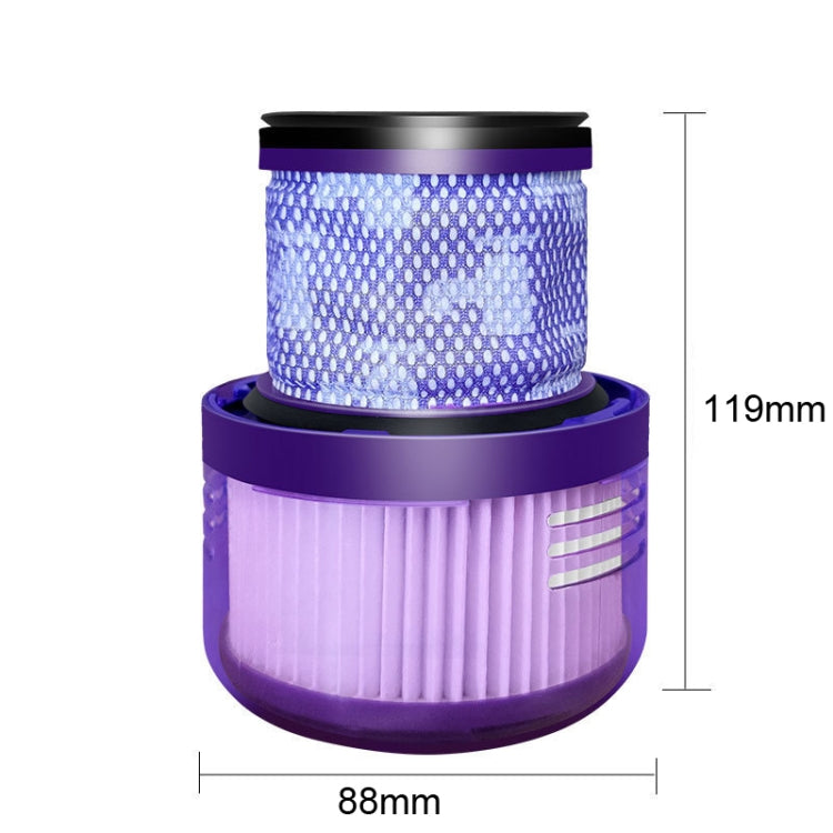 โพสต์ฟิลเตอร์สำหรับเครื่องดูดฝุ่นไร้สาย Dyson, V10 Slim, V12, V15