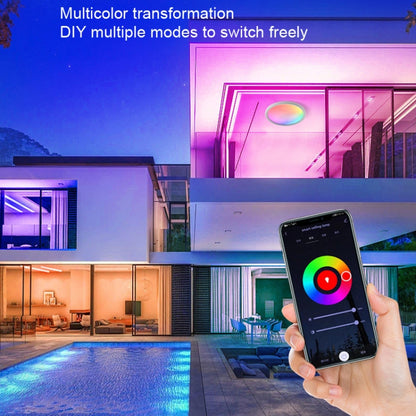 WiFi Bluetooth 2.4G รีโมทคอนโทรล LED ไฟเพดาน, แรงดันไฟฟ้า:, EU Standard 220V-240V, US Standard 110V-130V