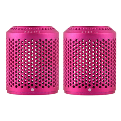 ตัวกรองฝุ่นฝาครอบด้านนอก 2 ชิ้นสำหรับเครื่องเป่าผม Dyson HD01/HD03/HD08, Outer Filter Cover Grey, Outer Filter Cover Silver, Outer Filter Cover Rose Red, Outer Filter Cover Black, Outer Filter Cover Gray, Outer Filter Cover Red