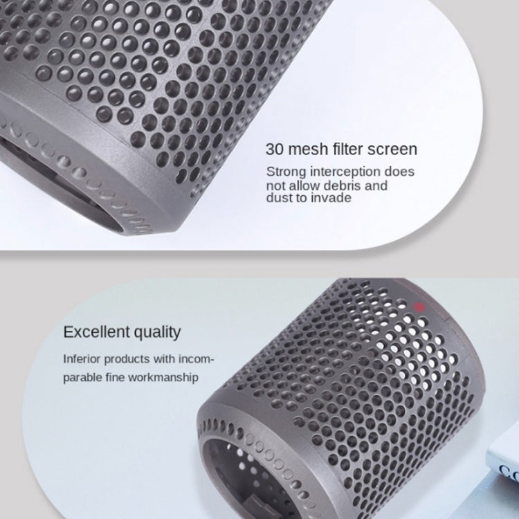 ตัวกรองฝุ่นฝาครอบด้านนอก 2 ชิ้นสำหรับเครื่องเป่าผม Dyson HD01/HD03/HD08, Outer Filter Cover Grey, Outer Filter Cover Silver, Outer Filter Cover Rose Red, Outer Filter Cover Black, Outer Filter Cover Gray, Outer Filter Cover Red