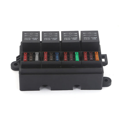 รีเลย์รถยนต์ RV ภาพรังสีเสียงดัดแปลงกล่องประกันแม่เหล็กไฟฟ้า, TF008-10 12V 4Pin, TF008-10 12V 5Pin, TF008-10 24V 4Pin, TF008-10 24V 5Pin