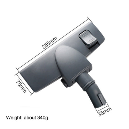 หัวแปรงพื้นอุปกรณ์เสริมเครื่องดูดฝุ่น 35 มม. สำหรับ Haier / Midea, 35mm Light Grey