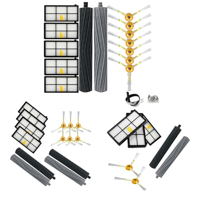 สำหรับ IRobot Roomba 800/860/870/880/960 อุปกรณ์เสริมหุ่นยนต์กวาดสไตล์:, Set 2, Set 4