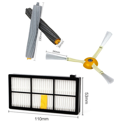 สำหรับ IRobot Roomba 800/860/870/880/960 อุปกรณ์เสริมหุ่นยนต์กวาดสไตล์:, Set 2, Set 4