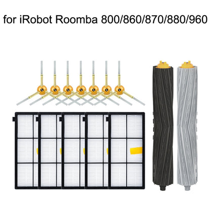 สำหรับ IRobot Roomba 800/860/870/880/960 อุปกรณ์เสริมหุ่นยนต์กวาดสไตล์:, Set 2, Set 4