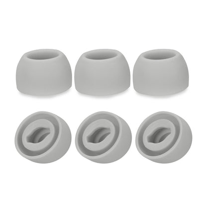 ที่อุดหูซิลิโคน 6 ชิ้นสำหรับ TWS Samsung Galaxy Buds Pro, Large Black, Medium Black, Small Black, Large Gray, Medium Gray, Small Gray, Large Purple, Medium Purple, Small Purple