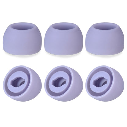 ที่อุดหูซิลิโคน 6 ชิ้นสำหรับ TWS Samsung Galaxy Buds Pro, Large Black, Medium Black, Small Black, Large Gray, Medium Gray, Small Gray, Large Purple, Medium Purple, Small Purple
