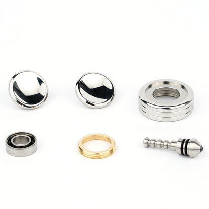 N2 โลหะขัดเงาวิ่ง Fidget Spinner ของเล่นบีบอัด สไตล์:, N2 Stainless Steel, N2 Brass