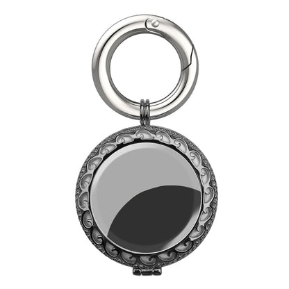 Anti-Lost Plating Locator Tracker ฝาครอบป้องกันสำหรับ Airtag, Black Gold, White Gold, Rose Gold, สีทอง
