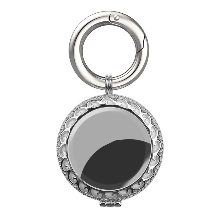 Anti-Lost Plating Locator Tracker ฝาครอบป้องกันสำหรับ Airtag, Black Gold, White Gold, Rose Gold, สีทอง
