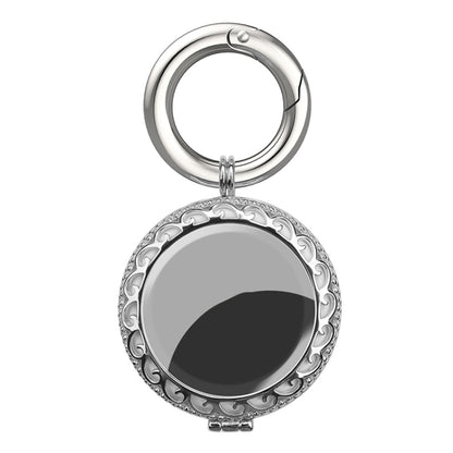 Anti-Lost Plating Locator Tracker ฝาครอบป้องกันสำหรับ Airtag, Black Gold, White Gold, Rose Gold, สีทอง