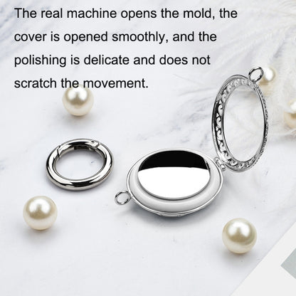 Anti-Lost Plating Locator Tracker ฝาครอบป้องกันสำหรับ Airtag, Black Gold, White Gold, Rose Gold, สีทอง