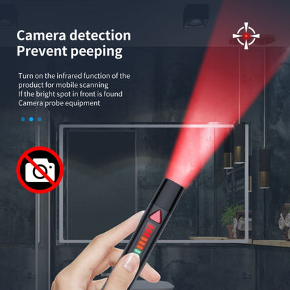 S68 ปากกาตรวจจับสัญญาณ Anti-Sneak Photo Hotel Camera Detector, S68