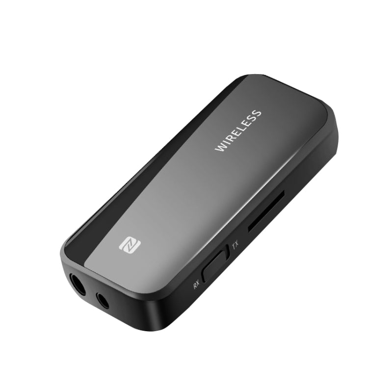 T40 2 In 1 Bluetooth 5.1 ตัวรับส่งสัญญาณ NFC รถ อะแดปเตอร์ AUX, T40 2 In 1