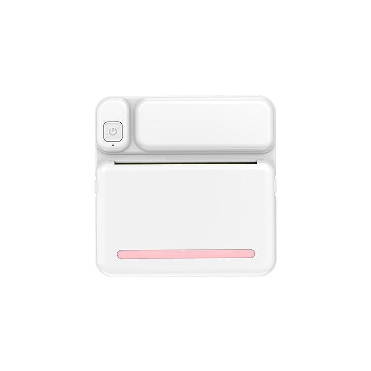 C19 200DPI เครื่องพิมพ์การบ้านนักเรียน Bluetooth Inkless Pocket Printer, Pink, Blue, Pink Printer Paper x 5, Blue Printer Paper x 5, Pink Sticker x 5, Blue Sticker x 5, Pink Set, Blue Set