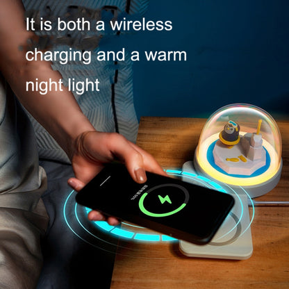 โคมไฟตั้งโต๊ะตกแต่งไร้สายชาร์จเร็วไฟเพลงบลูทูธอัจฉริยะสไตล์:, Bluetooth Model