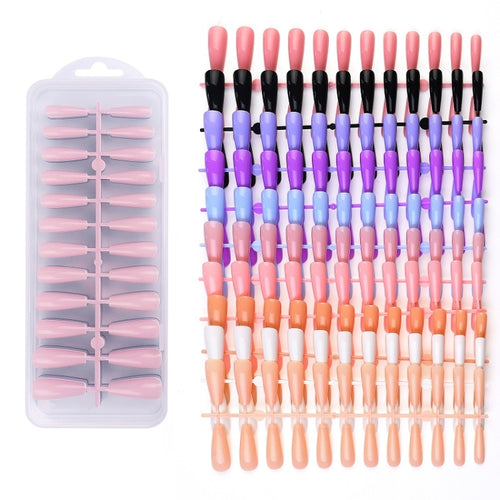 เพ้นท์เล็บเยลลี่สีสำเร็จรูป, 240 PCS