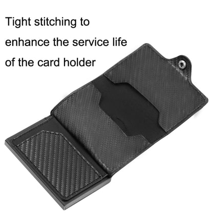 FY2108 กระเป๋าใส่บัตรโลหะ Tracker Wallet สำหรับ AirTag สไตล์:, Crazy Horse (Black)