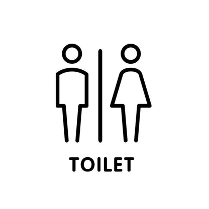 19 x 14 ซม. ป้ายห้องน้ำส่วนบุคคล ป้ายห้องน้ำ ป้ายห้องน้ำ สไตล์:, Black Single Women, Black Single Man, Black  Public, Golden Public, Porcelain White Public, Black Separate, Golden  Separate, Porcelain White  Separate, Tie-Black  Public, Tie-Golden Publ...