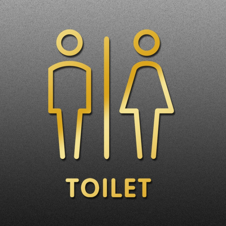 19 x 14 ซม. ป้ายห้องน้ำส่วนบุคคล ป้ายห้องน้ำ ป้ายห้องน้ำ สไตล์:, Black Single Women, Black Single Man, Black  Public, Golden Public, Porcelain White Public, Black Separate, Golden  Separate, Porcelain White  Separate, Tie-Black  Public, Tie-Golden Publ...
