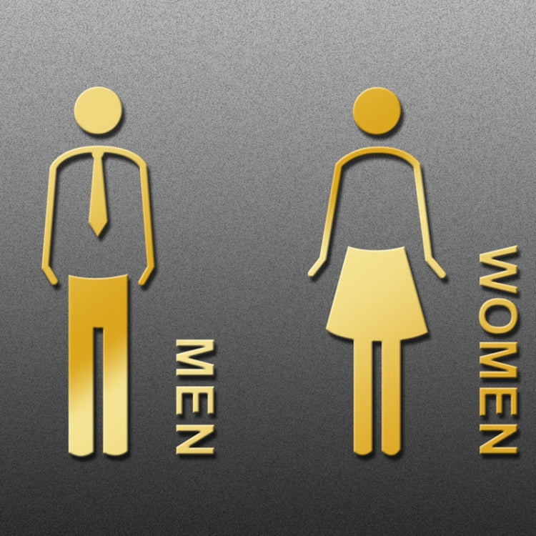 19 x 14 ซม. ป้ายห้องน้ำส่วนบุคคล ป้ายห้องน้ำ ป้ายห้องน้ำ สไตล์:, Black Single Women, Black Single Man, Black  Public, Golden Public, Porcelain White Public, Black Separate, Golden  Separate, Porcelain White  Separate, Tie-Black  Public, Tie-Golden Publ...