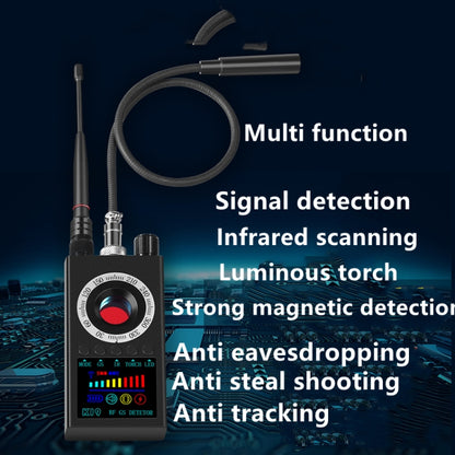K19 เครื่องตรวจจับสัญญาณไร้สาย GPS Anti-Location Scanning Device Detector, K19