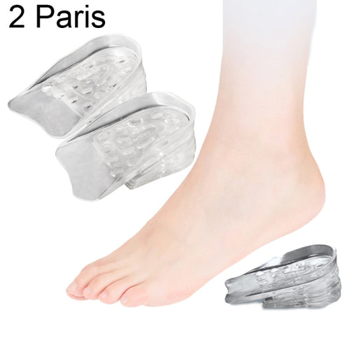 แผ่นเสริมส้นซิลิโคนเสริมความสูง 5 ชั้น 2 คู่ฟรี