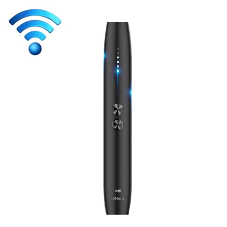 CW09 Hotel Anti-candid Camera Detector GPS Scanning Anti-location Monitoring ปากกาตรวจจับสัญญาณไร้สาย, CW09 (Black)
