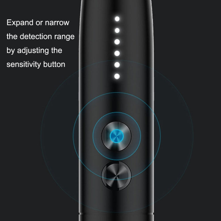 CW09 Hotel Anti-candid Camera Detector GPS Scanning Anti-location Monitoring ปากกาตรวจจับสัญญาณไร้สาย, CW09 (Black)