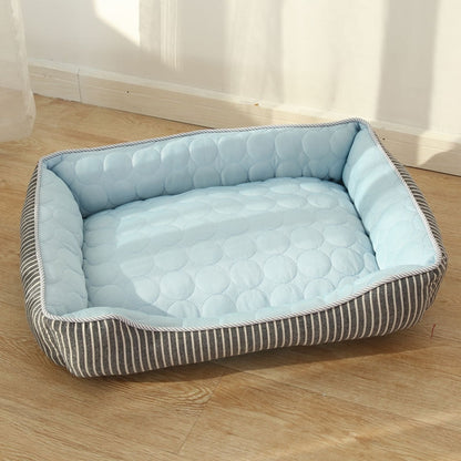 Summer Cold Feeling Dog Cat Kennel Ice Silk Cool Den ขนาด:, S, M, L