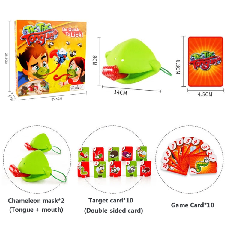 BY-0003 Frog Tongue Out Board Game ของเล่นเดสก์ท็อปแบบโต้ตอบสำหรับผู้ปกครองและเด็ก, BY-0003 Frog Tongue Out