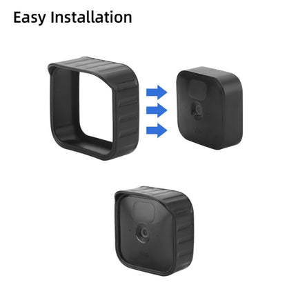 ฝาครอบป้องกันซิลิโคนสำหรับกล้องรักษาความปลอดภัย Blink กลางแจ้ง/ในร่ม/XT1/XT2, Black