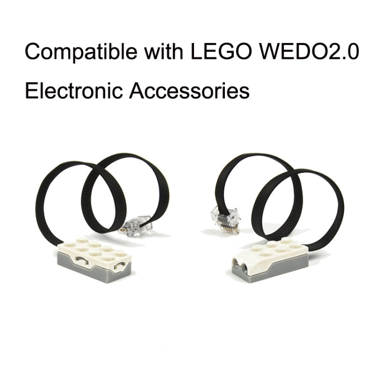 เข้ากันได้กับ LEGO Children Education WEDO2.0 อุปกรณ์เสริมอิเล็กทรอนิกส์, Host, Motor, Distance Sensor, Angle Sensor